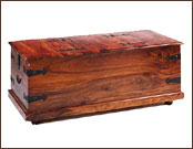 Takhat Style Wooden Blanket Box